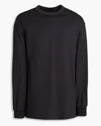 Y-3 Printed cotton-jersey T-shirt - Black Black