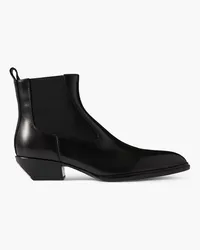 Alexander Wang Slick leather ankle boots - Black Black