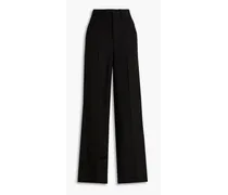 Gareth woven wide-leg pants - Black