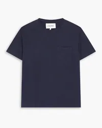 Frame Denim Cotton-jersey T-shirt - Blue Blue