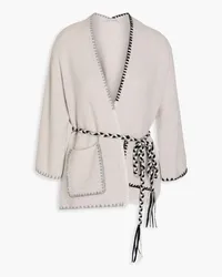 Autumn Cashmere Waffle-knit cashmere cardigan - Neutral Neutral