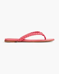 Gianvito Rossi Tropea 05 braided leather sandals - Pink Pink