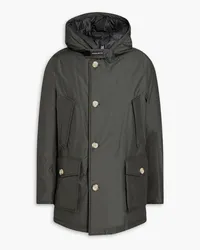 Woolrich Cotton-blend shell hooded parka - Gray Gray