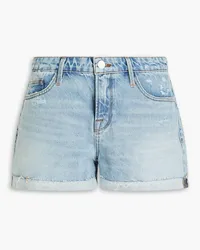 Frame Denim Faded denim shorts - Blue Blue