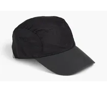 Printed shell baseball cap - Black