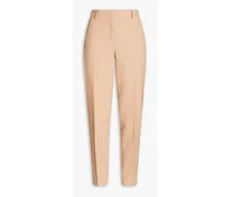 Crepe tapered pants - Neutral