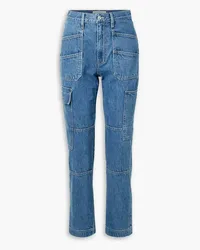 SLVRLAKE Savior high-rise straight-leg jeans - Blue Blue