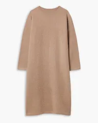 Lauren Manoogian Alpaca-blend midi dress - Neutral Neutral