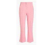Kean tweed kick-flare pants - Pink