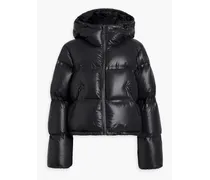 Minnie Nuke cropped quilted shell hooded down ski jacket - Black