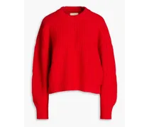 Hevel ribbed cashmere sweater - Red