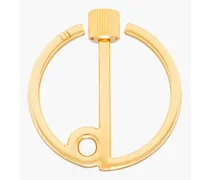 Gold-tone keychain - Metallic