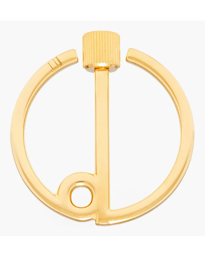 Dunhill Gold-tone keychain - Metallic Metallic