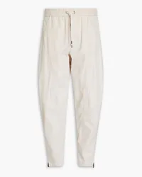 Giorgio Armani Cotton-twill pants - Neutral Neutral