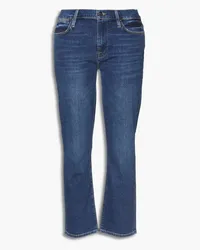 Frame Denim Le High Straight high-rise straight-leg jeans - Blue Blue