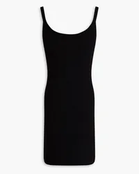 Rag & Bone Lena cotton-blend mini dress - Black Black