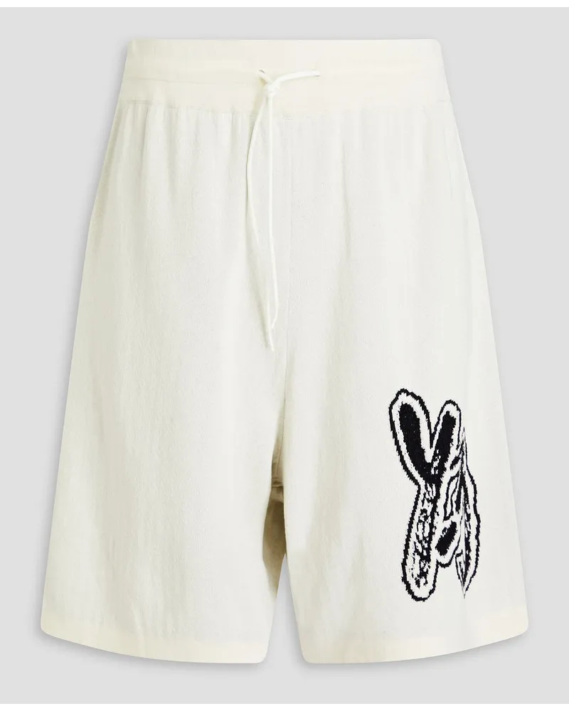 Y-3 Knitted shorts - White White