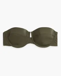 Zimmermann Bandeau bikini top - Green Green