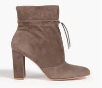 Gianvito Rossi Maeve suede ankle boots - Neutral Neutral