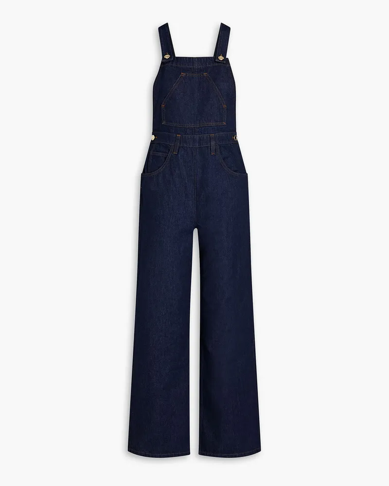 Frame Denim Le Italien denim overalls - Blue Blue