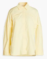 Loulou Studio Alnon cotton-poplin shirt - Yellow Yellow