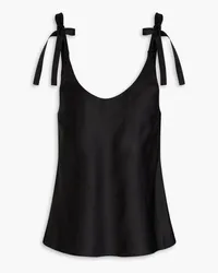 Zimmermann Satin top - Black Black