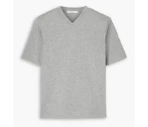 Tess cotton-jersey T-shirt - Gray