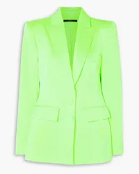 Alex Perry Manon satin-crepe blazer - Green Green