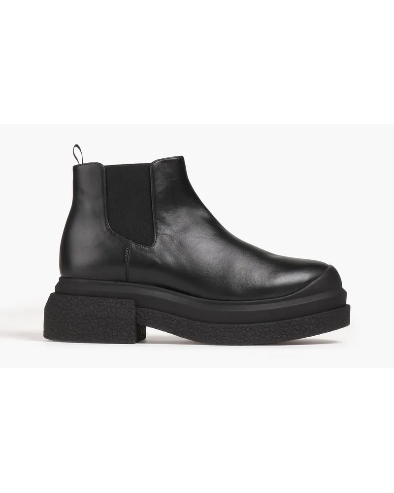 Stuart Weitzman Charli leather Chelsea boots - Black Black
