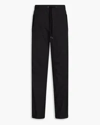 James Perse Stretch-cotton poplin pants - Black Black