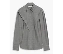 Mevsim checked cotton shirt - Gray