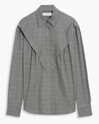 IRO Mevsim checked cotton shirt - Gray Gray