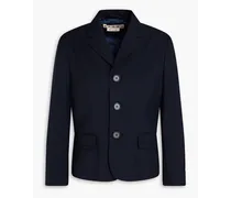 Giacci wool-crepe jacket - Blue