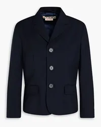 Marni Giacci wool-crepe jacket - Blue Blue