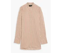 Bratt striped twill shirt - Neutral