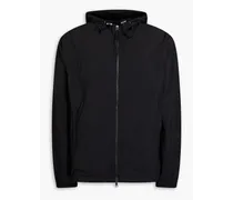 Shell hooded track jacket - Black
