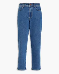 Rodebjer Edie high-rise tapered jeans - Blue Blue