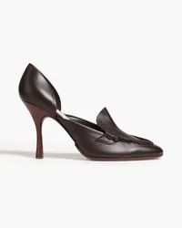 TOD'S Leather pumps - Brown Brown