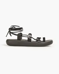 Ancient Greek Sandals Alcyone leather sandals - Black Black