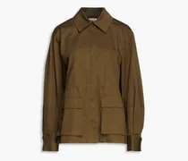 Cotton-twill jacket - Green