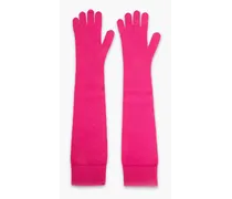 Lulu cashmere gloves - Pink