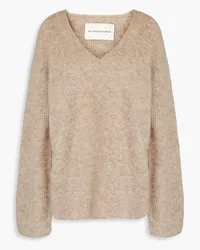 By Malene Birger Dipoma brushed knitted sweater - Neutral Neutral