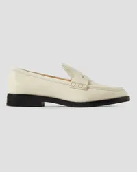 3.1 phillip lim Alexa patent-leather loafers - White White