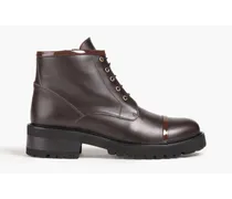 Bell leather combat boots - Brown