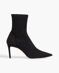 Stuart Weitzman Stuart 85 suede ankle boots - Black Black