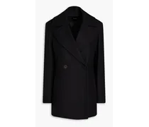 Wool-blend coat - Black