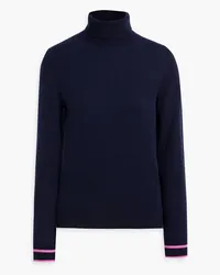 Chinti & Parker Merino wool and cashmere-blend turtleneck sweater - Blue Blue