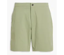 Calder mid-length swim shorts - Green