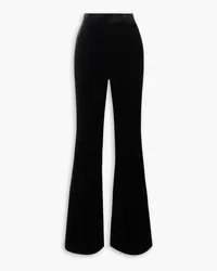 Petar Petrov Sundown velvet flared pants - Black Black