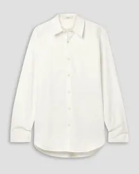 tibi Cotton-poplin shirt - White White